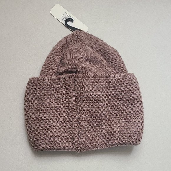 NWT Brown Knit Toque with Rhinestone Details - Picture 6 of 10